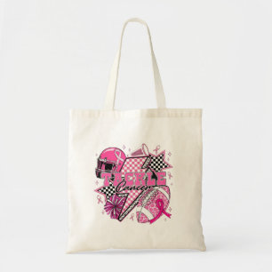 Bolso De Tela Diseño de conciencia sobre el cáncer en 🏈