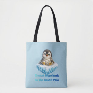 Bolso De Tela Diseño de Conservación del Cambio Climático de Pin
