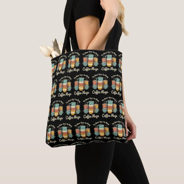 Bolso De Tela Diseño de cosecha de café retro (Detalle)