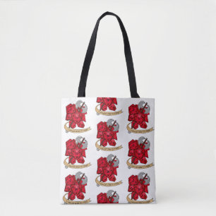 Bolso De Tela Diseño de dados bárbaros