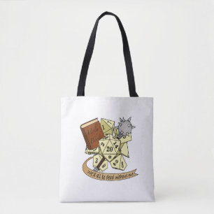 Bolso De Tela Diseño de dados de clérigo