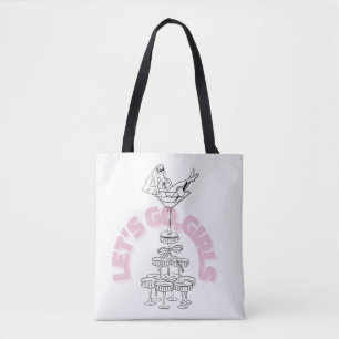 Bolso De Tela Diseño de Despedida de Soltera Novia