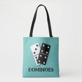 Bolso De Tela Diseño de Dominoes