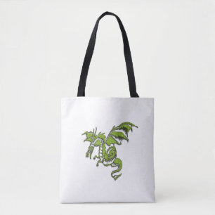 Bolso De Tela Diseño de dragón volador