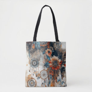 Bolso De Tela Diseño de estilo boho con dreamcatchers