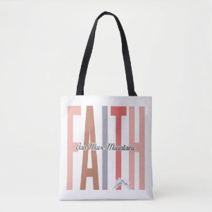 Bolso De Tela Diseño de fe tote