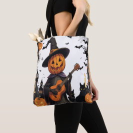 Bolso De Tela Diseño de Fiesta de calabaza fantasma