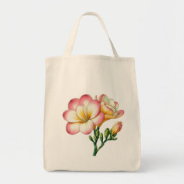 Bolso De Tela Diseño de flores de Freesia