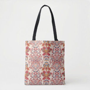 Bolso De Tela Diseño de fondo de escritorio barroco floral vinta
