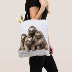 Bolso De Tela Diseño de fondo de perezosos