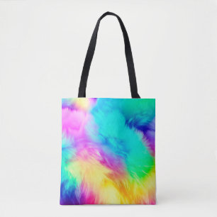 Bolso De Tela Diseño de fondo de textura de pelaje esponjoso arc