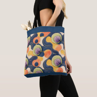Bolso De Tela Diseño de Hojas de Otoño