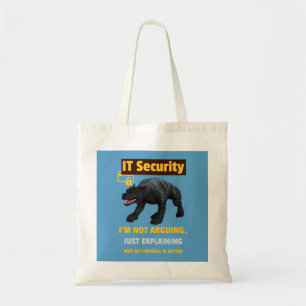 Bolso De Tela Diseño de humor tecnológico divertido que explica 