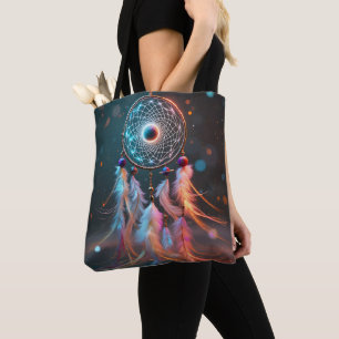 Bolso De Tela Diseño de impresión todo sobre Dream Catcher Tote 