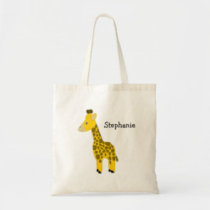 Bolso De Tela Diseño de jirafa