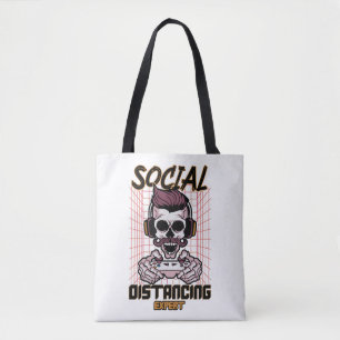 Bolso De Tela Diseño de juegos experto en distanciamiento social