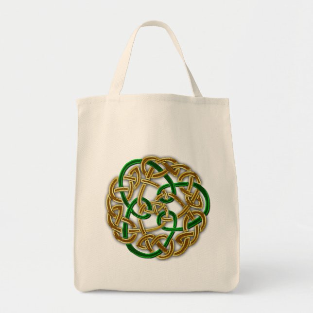 Bolso De Tela Diseño de Knot CELTIC FANTASY (Frente)