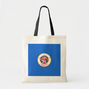 Bolso De Tela Diseño de la bandera del estado de Minnesota