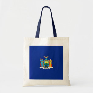 Bolso De Tela Diseño de la bandera del estado de Nueva York