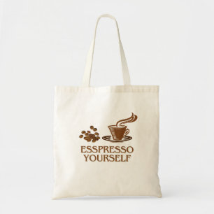 Bolso De Tela Diseño de la Copa de Café Espresso