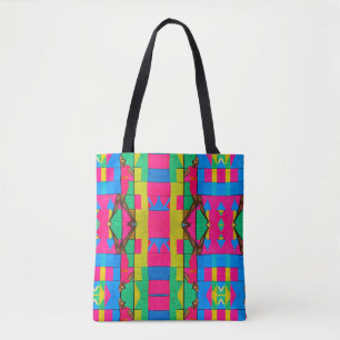 Bolso De Tela Diseño de la dama negra rosa de Kente africano mul