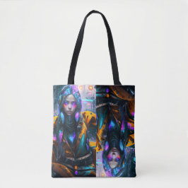 Bolso De Tela Diseño de la mochila Neon Chica