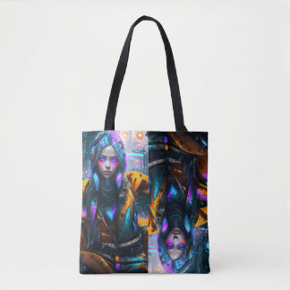 Bolso De Tela Diseño de la mochila Neon Chica