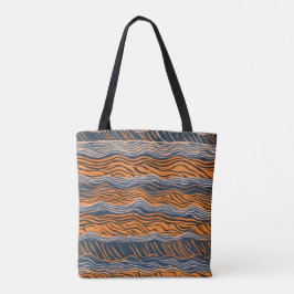 Bolso De Tela Diseño de la piel de tigres