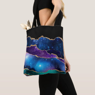Bolso De Tela Diseño de la serie Galaxy Agate 13