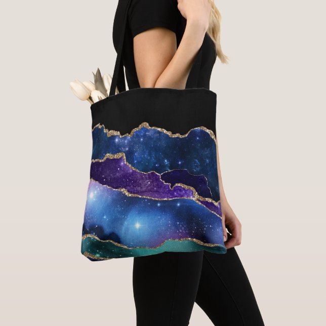 Bolso De Tela Diseño de la serie Galaxy Agate 13 (Detalle)
