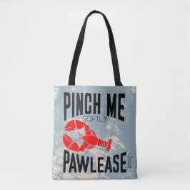Bolso De Tela Diseño de Langosta Roja para Amantes de Mascotas