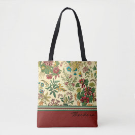 Bolso De Tela Diseño de las flores del jardín