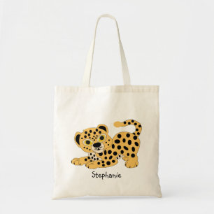 Bolso De Tela Diseño de leopardo