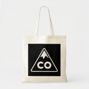 Bolso De Tela Diseño de logotipo de Colorado (blanco) - Colorado