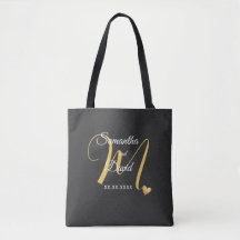 Diseño de Monograma de Boda con Nombres y Fecha