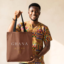 Diseño de monograma de Ghana Accra con estilo - Re