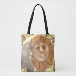 Bolso De Tela Diseño de obras de arte relic para símbolos Sun y 