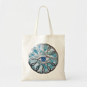 Bolso De Tela Diseño de ojos místicos cromados