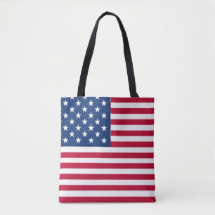 Bolso De Tela Diseño de orgullo de bandera estadounidense de EE.