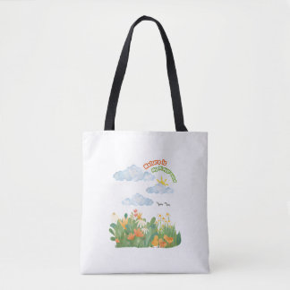 Bolso De Tela Diseño de pájaros bebé