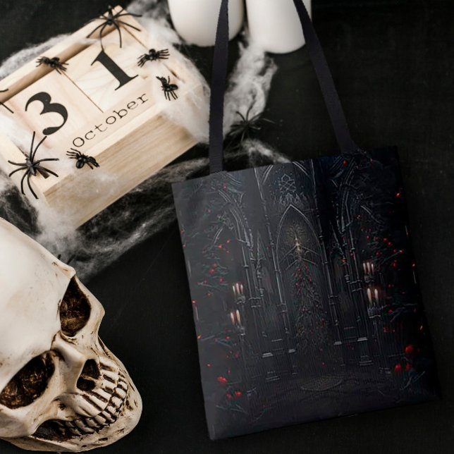 Bolso De Tela Diseño de pared gótica (Subido por el creador)