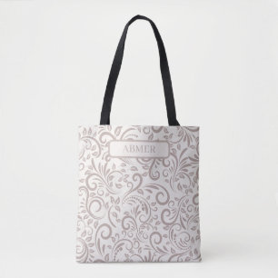 Bolso De Tela Diseño de patrón abstracto moderno personalizado