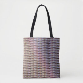 Bolso De Tela Diseño de patrón digital abstracto moderno 1260