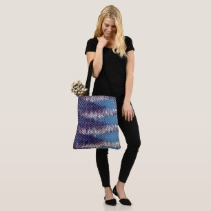 Bolso De Tela Diseño de patrones digitales abstractos modernos 1