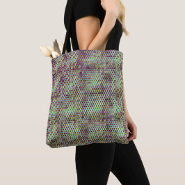 Bolso De Tela Diseño de patrones digitales abstractos modernos 1