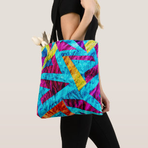 Bolso De Tela Diseño de patrones expresivos