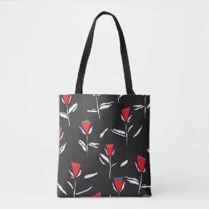 Bolso De Tela Diseño de patrones impecable con flujo estilizado