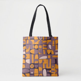 Bolso De Tela Diseño de patrones impecable con un chaparrón geom