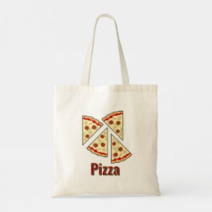 Bolso De Tela Diseño de Pizza Lover