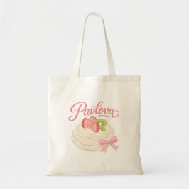 Bolso De Tela Diseño de postre pastel coqueto Pavlova